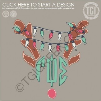 Gamma Phi Epsilon-TU Christmas Shirts
