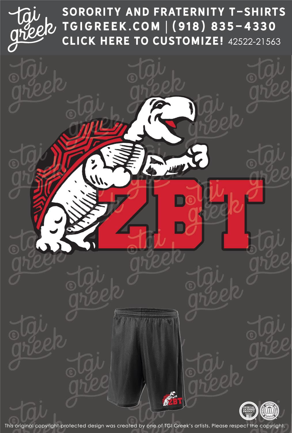 Zeta Beta Tau – UMD Shorts