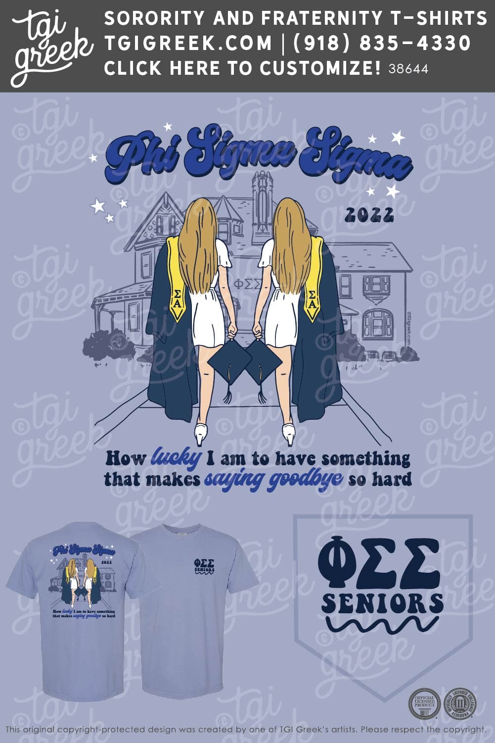 Phi Sigma Sigma – Senior SendOff