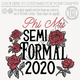 Phi Mu – TSU Semi Formal