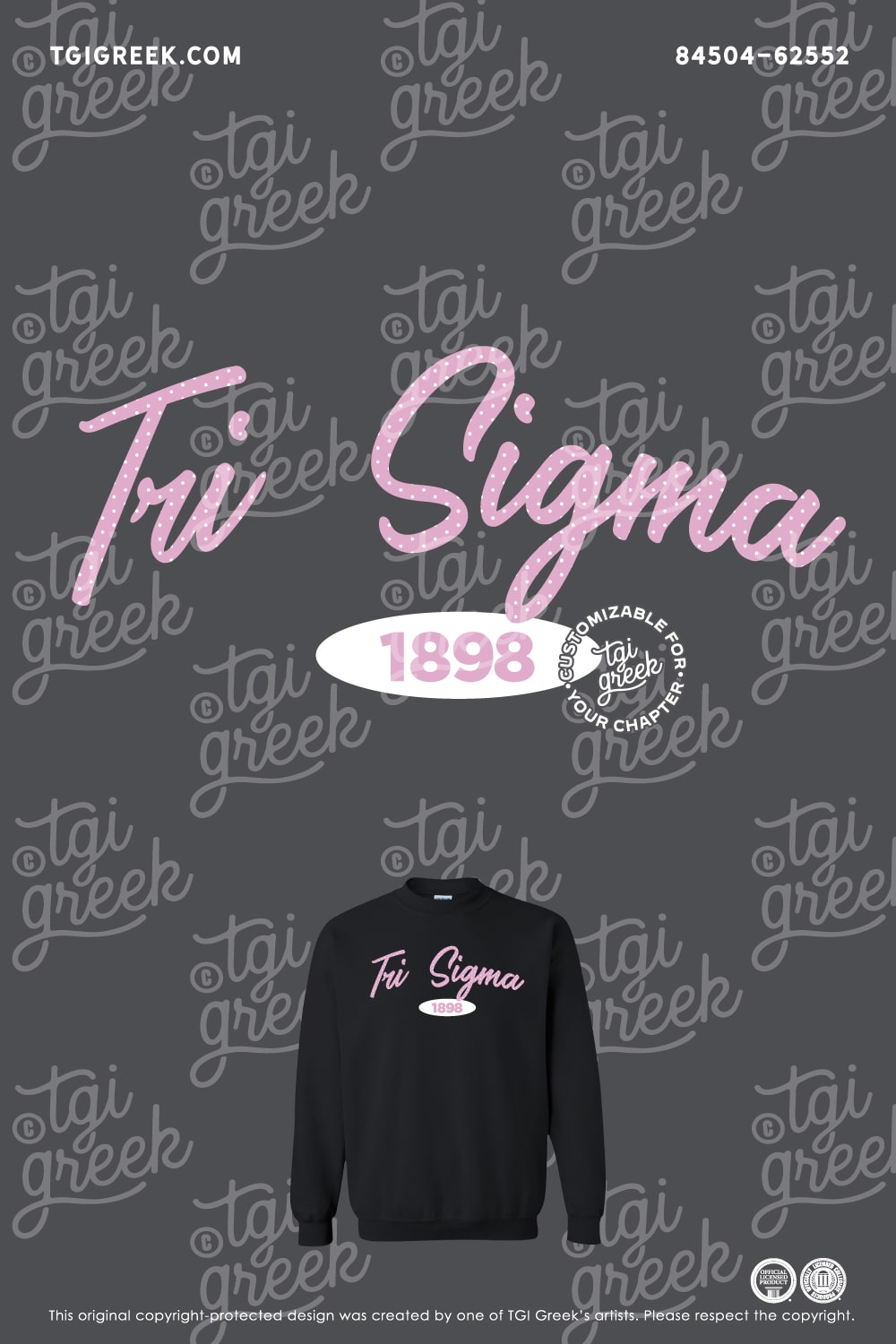 Sigma Sigma Sigma – SEMOS PR Sweatshirt