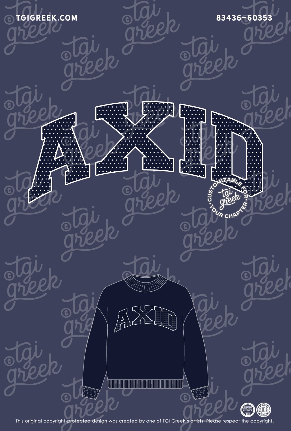Alpha Xi Delta – WKU Mock Neck