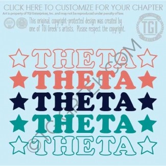 Kappa Alpha Theta – drop Stars