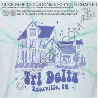 Delta Delta Delta – House Tie Dye