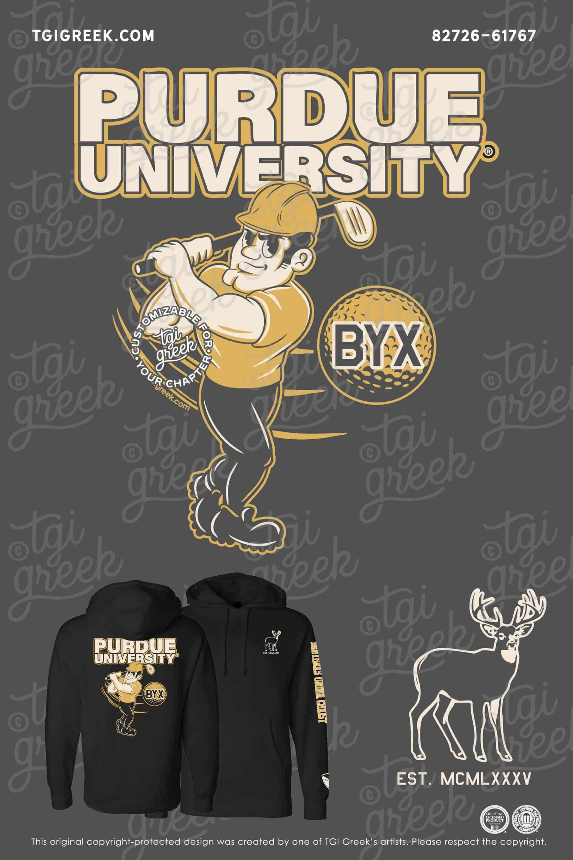 Beta Upsilon Chi – PURD PR Hoodie