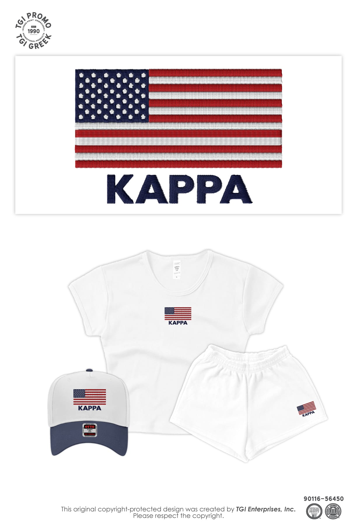 Kappa Kappa Gamma – AUB Fourth Of July Collection