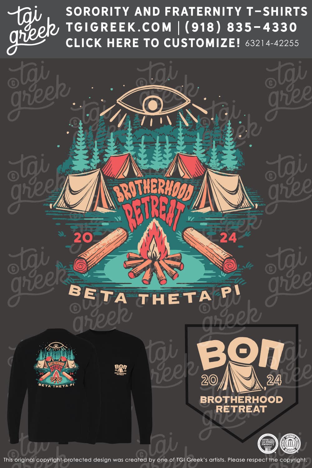 Beta Theta Pi – LSU Brotherhood Retreat – Black