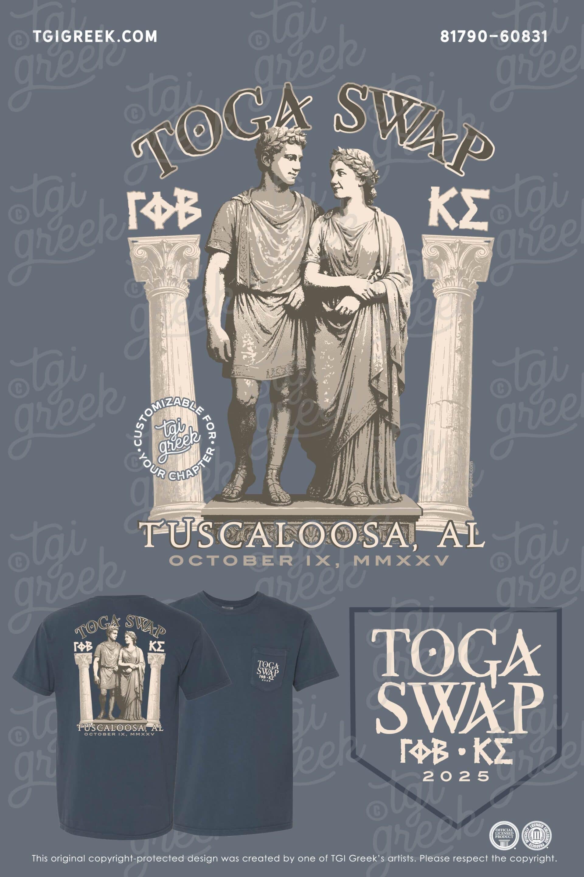 Gamma Phi Beta – UAL Toga Swap