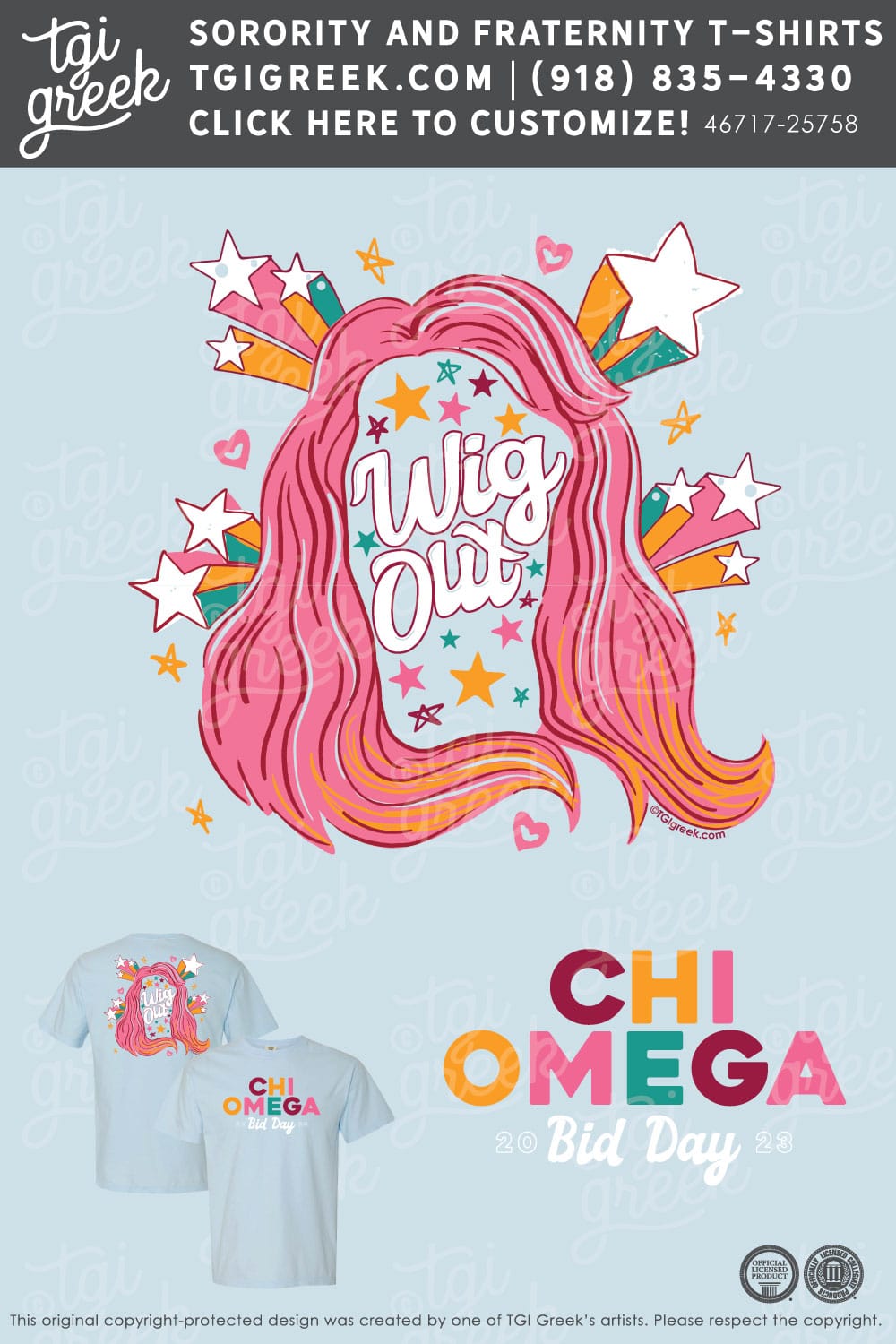 Chi Omega – VAL Bid Day