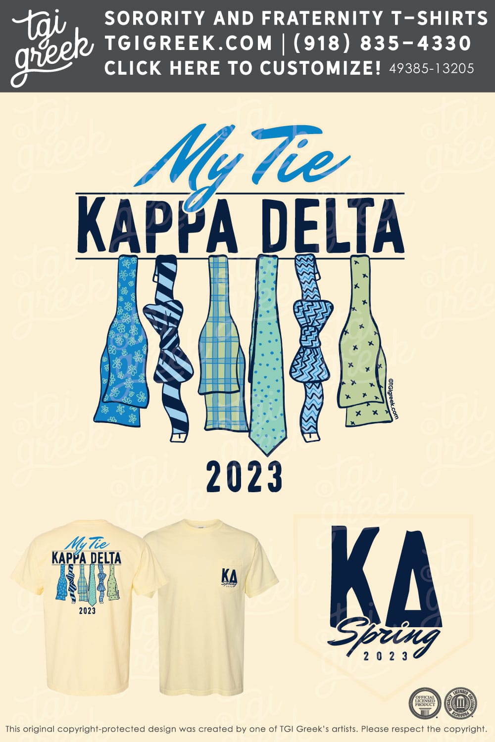Kappa Delta – UALB My Tie