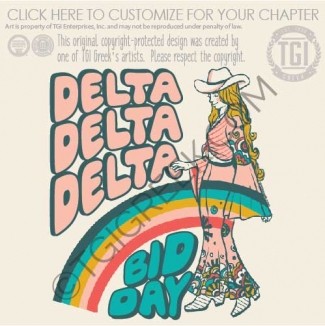 Delta Delta Delta – 70s Cowgirl