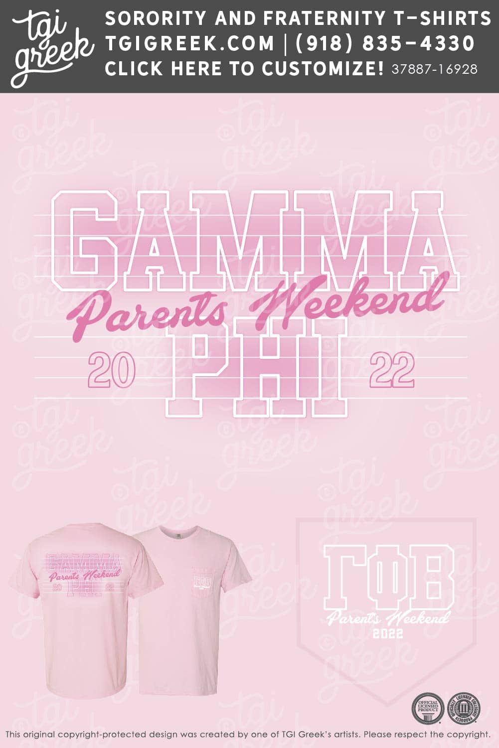 Gamma Phi Beta – CSUC Parents Weekend