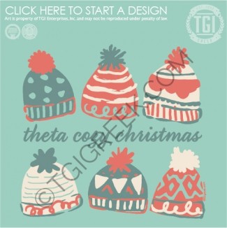 TGI-Kappa Alpha Theta Christmas Hat