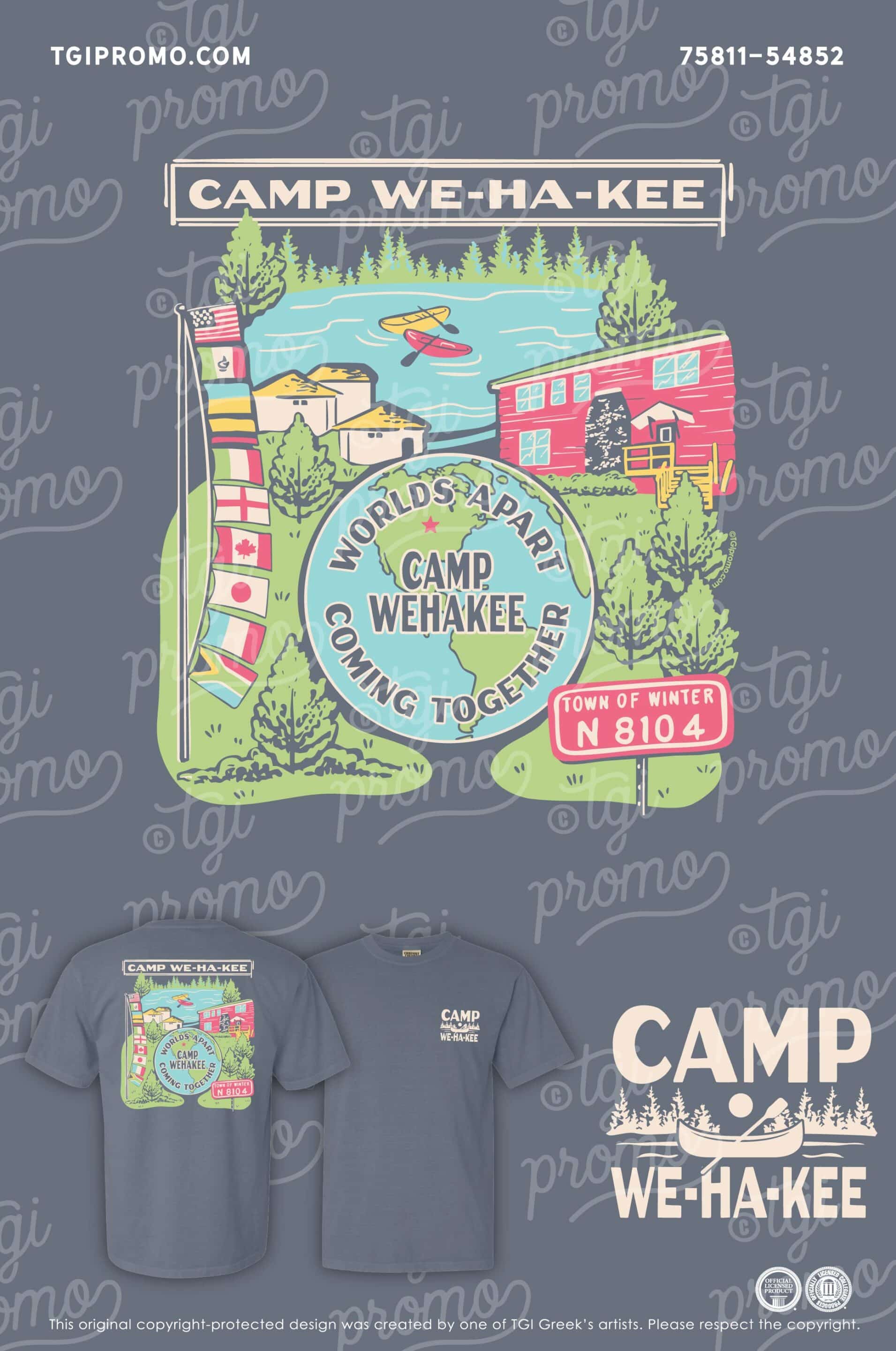 We-Ha-Kee Camp for Girls – Map