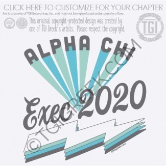Alpha Chi Omega – PURD exec Shirts