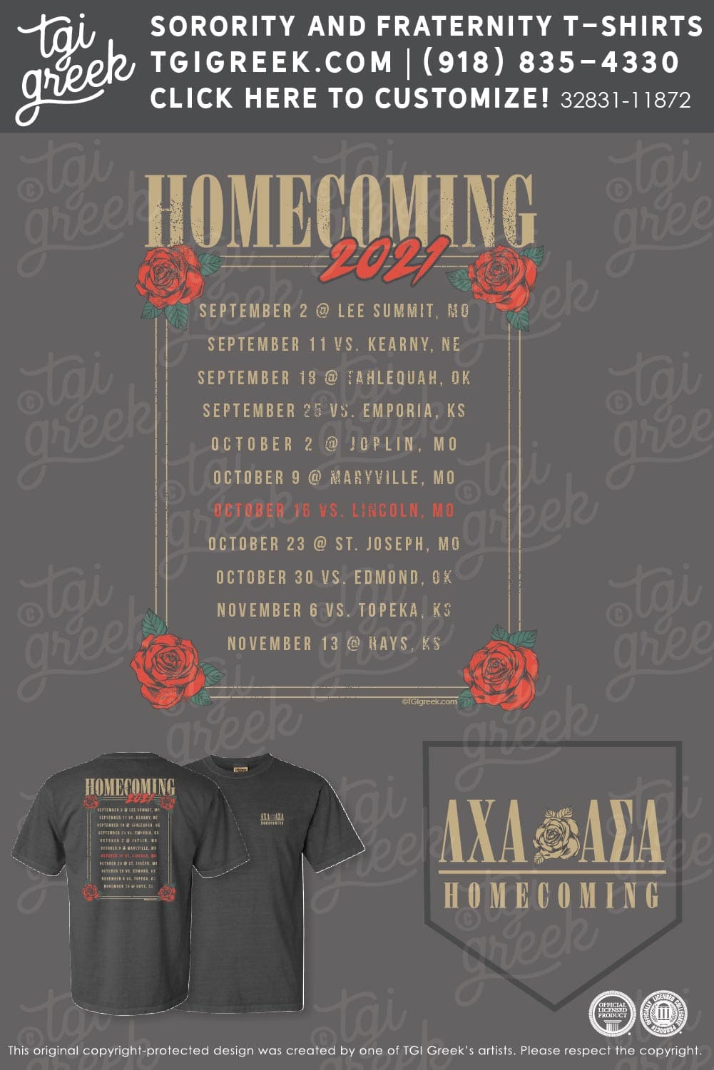 Lambda Chi Alpha – PSU Homecoming