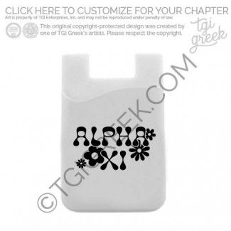 Alpha Xi Delta – Phone Wallet