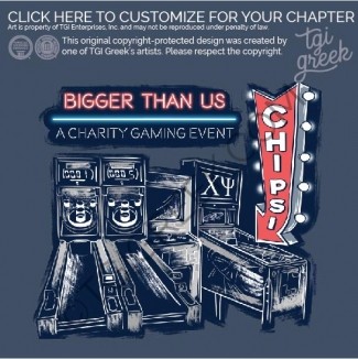 Chi Psi – Arcade Shirt