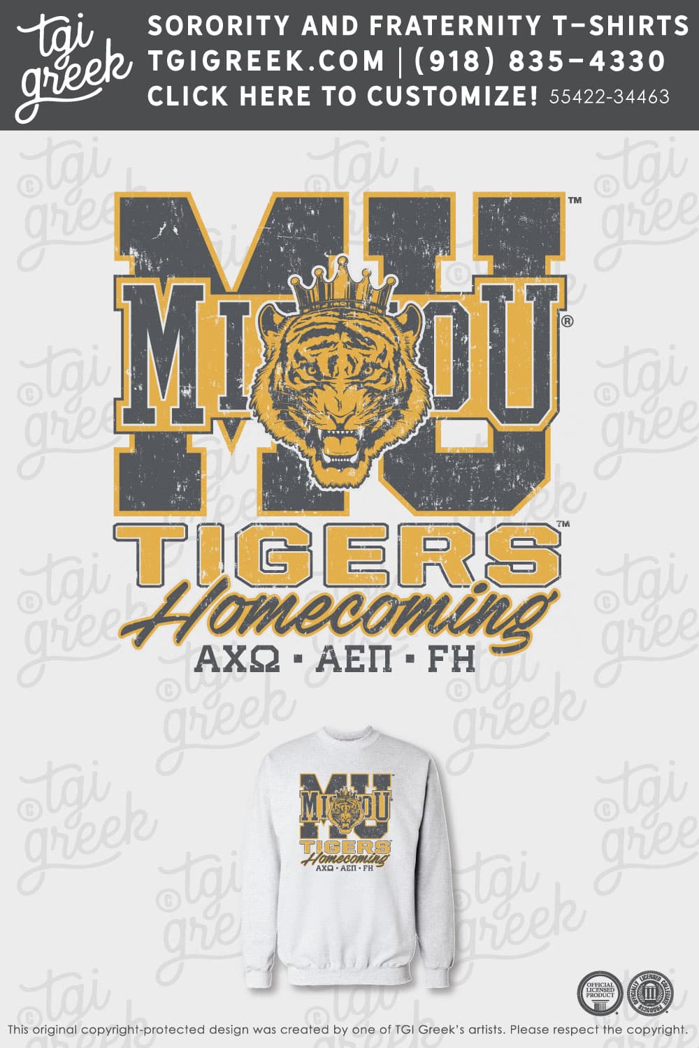 Alpha Chi Omega – MIZZ Homecoming