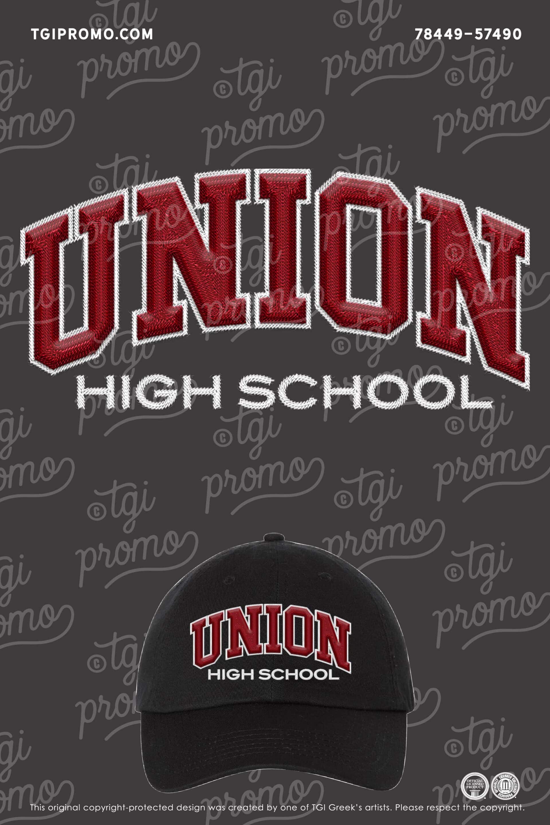 Union High School – Embroidered Hat