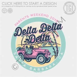 Delta Delta Delta-UCSB Parents Wekkend