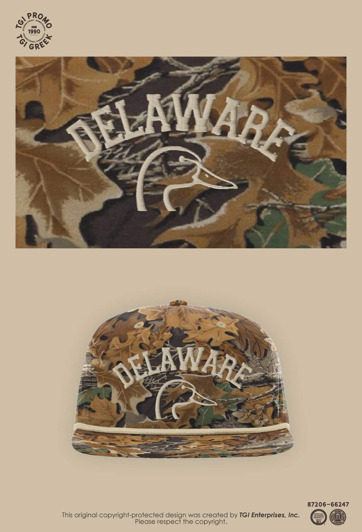 University of Delaware – Ducks Unlimited Club Hats