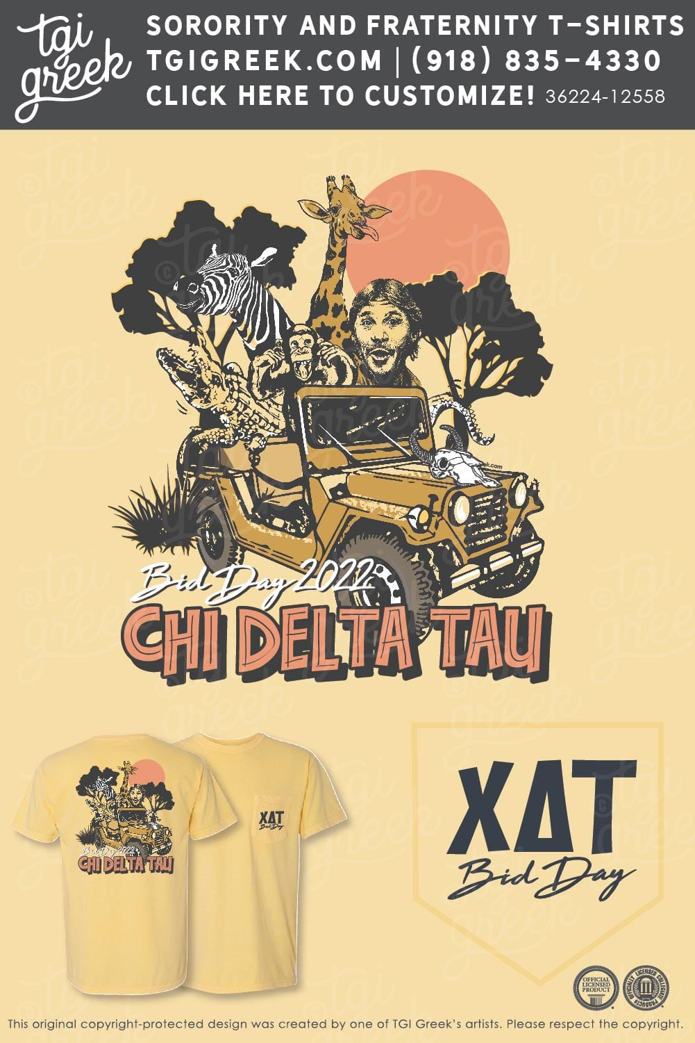 Chi Delta Tau – TRU Bid Day Safari