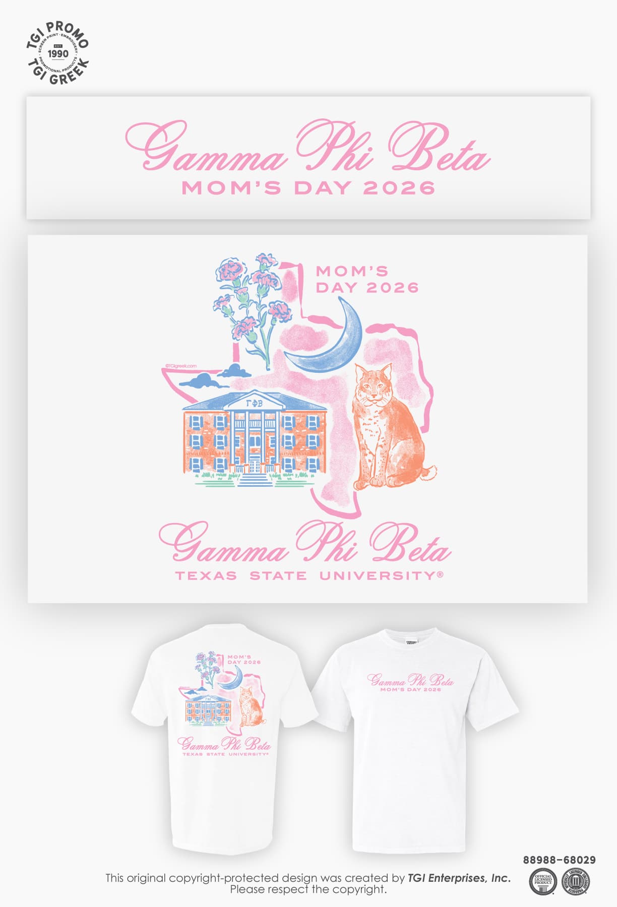 Gamma Phi Beta – TXSU Mom’s Day