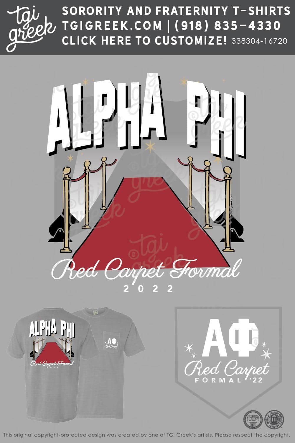 Alpha Phi – ISU Formal