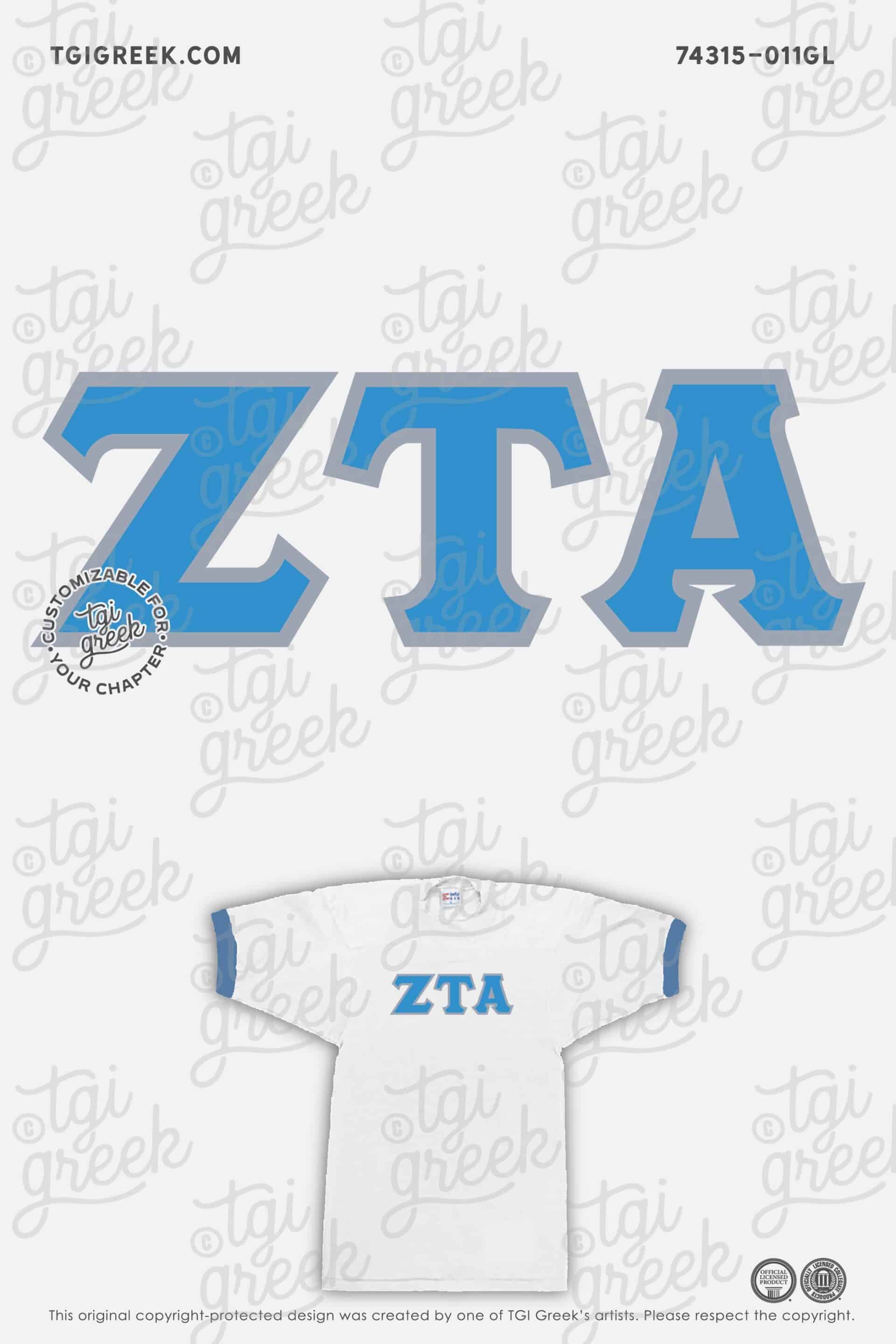 TGI – Zeta Tau Alpha Applique Jersey