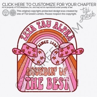 Zeta Tau Alpha – cosmic Cowgirl PR