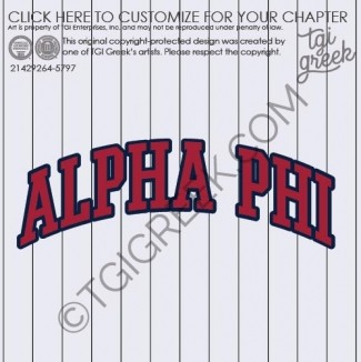 Alpha Phi – Bid Day