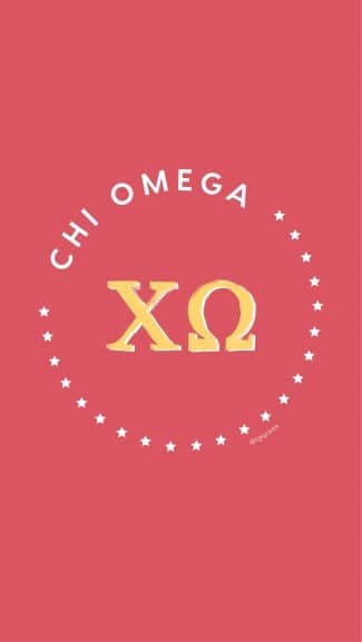 TGI Greek Phone Background – Chi Omega