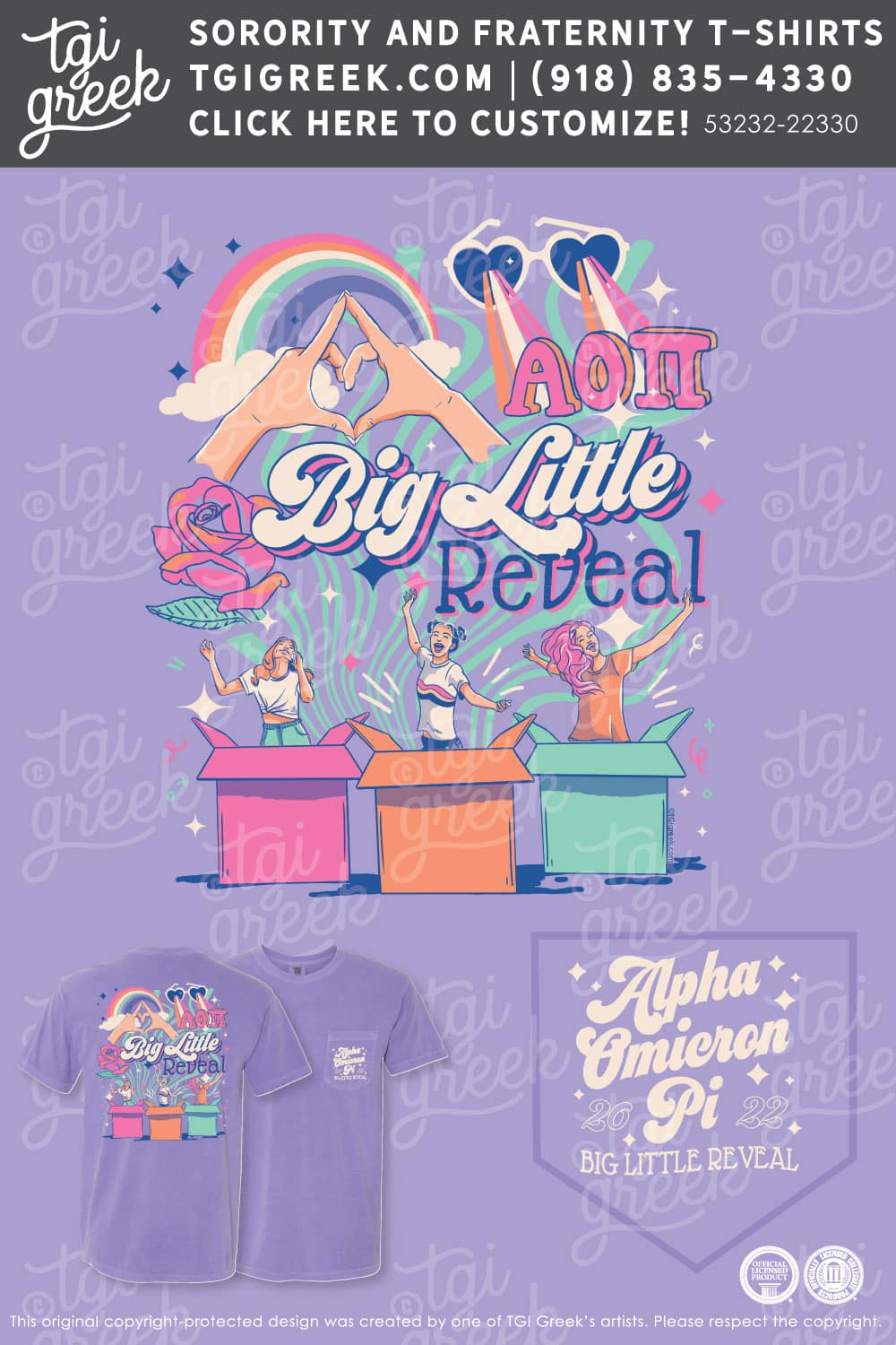 Alpha Omicron Pi – KENN Big Little Reveal