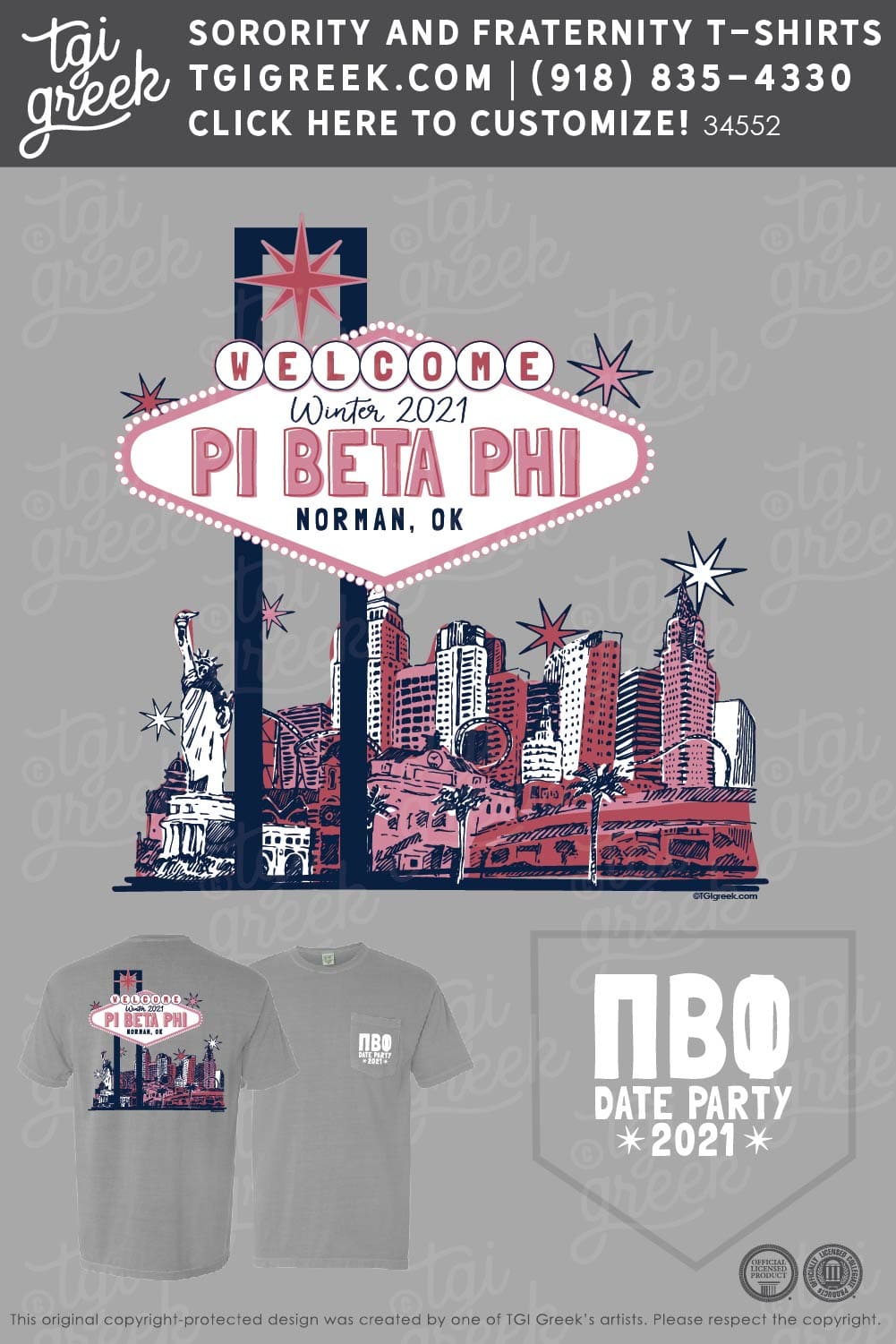 Pi Beta Phi – OU Vegas Date Party