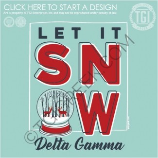 TGI-Delta Gamma Let it Snow