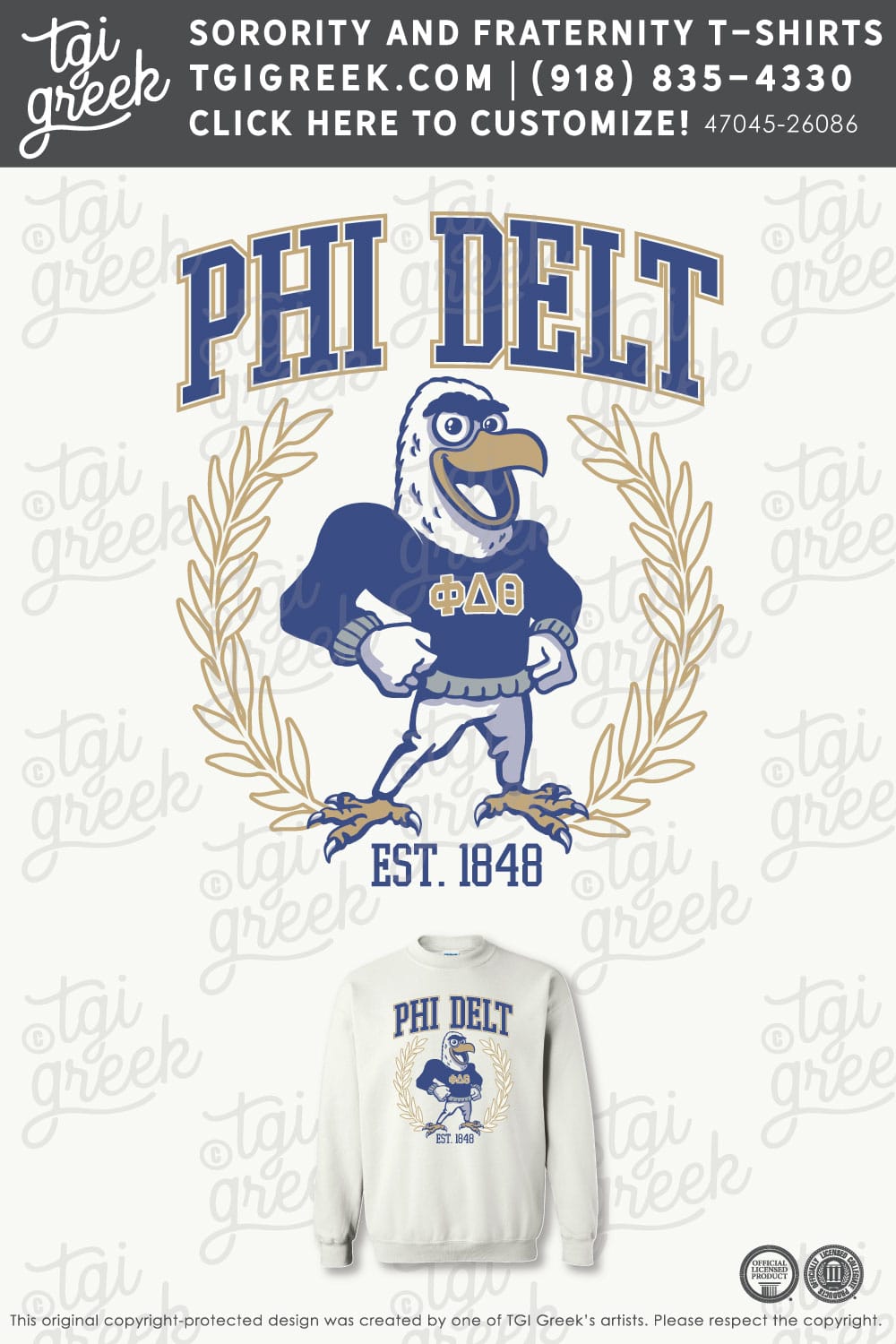 Phi Delta Theta – GSU Sweatshirts