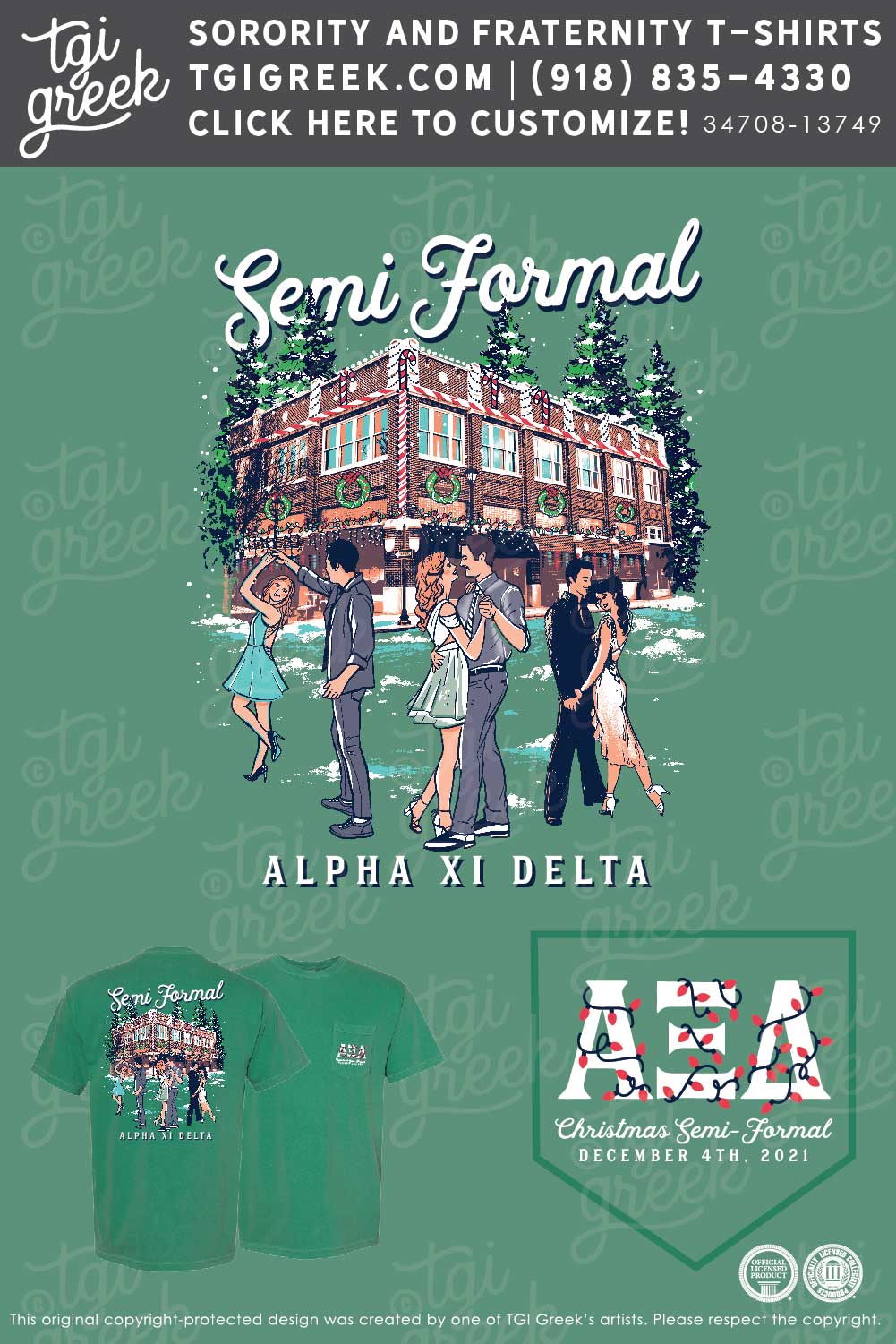 Alpha Xi Delta – ECAU Semi-Formal