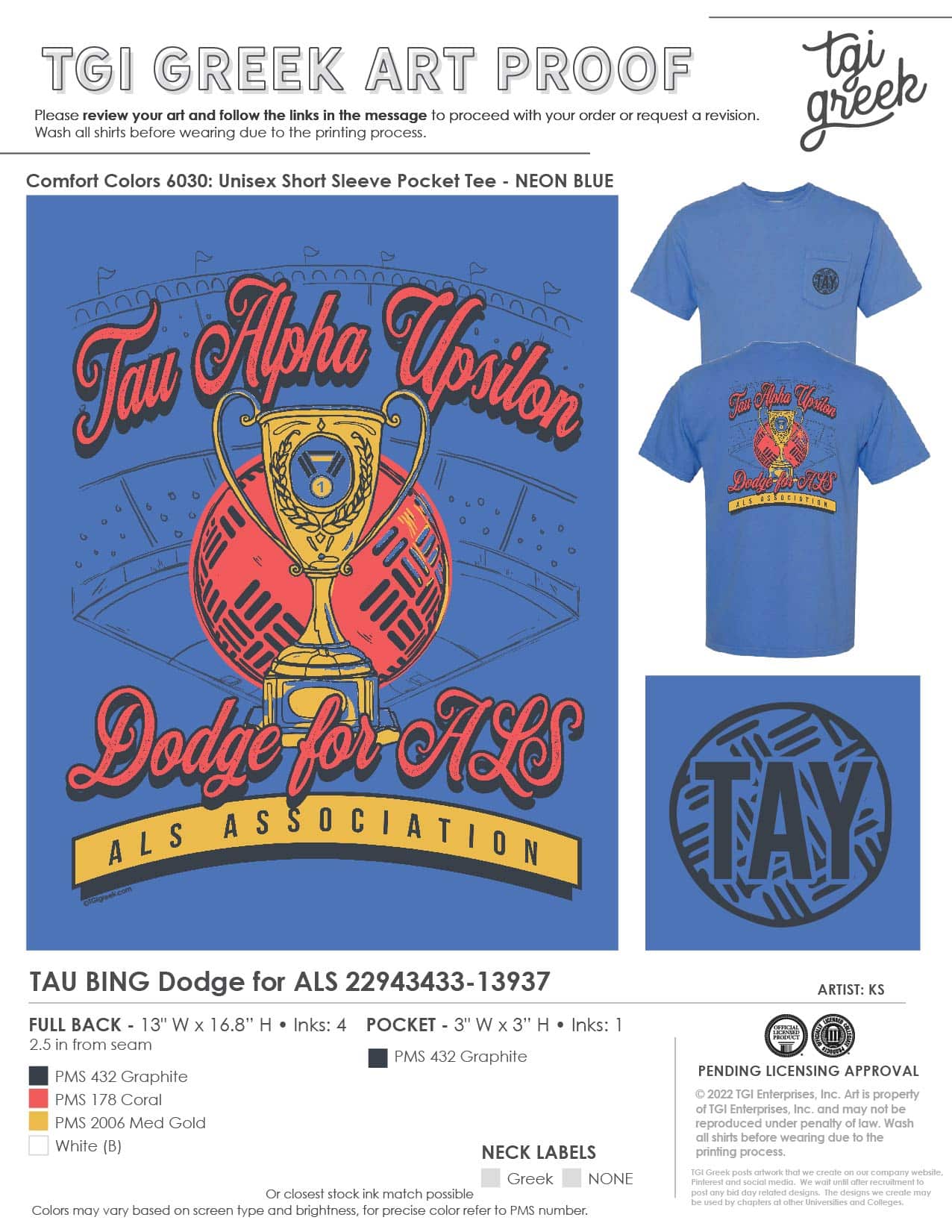 Tau Alpha Upsilon – BING Dodge for ALS
