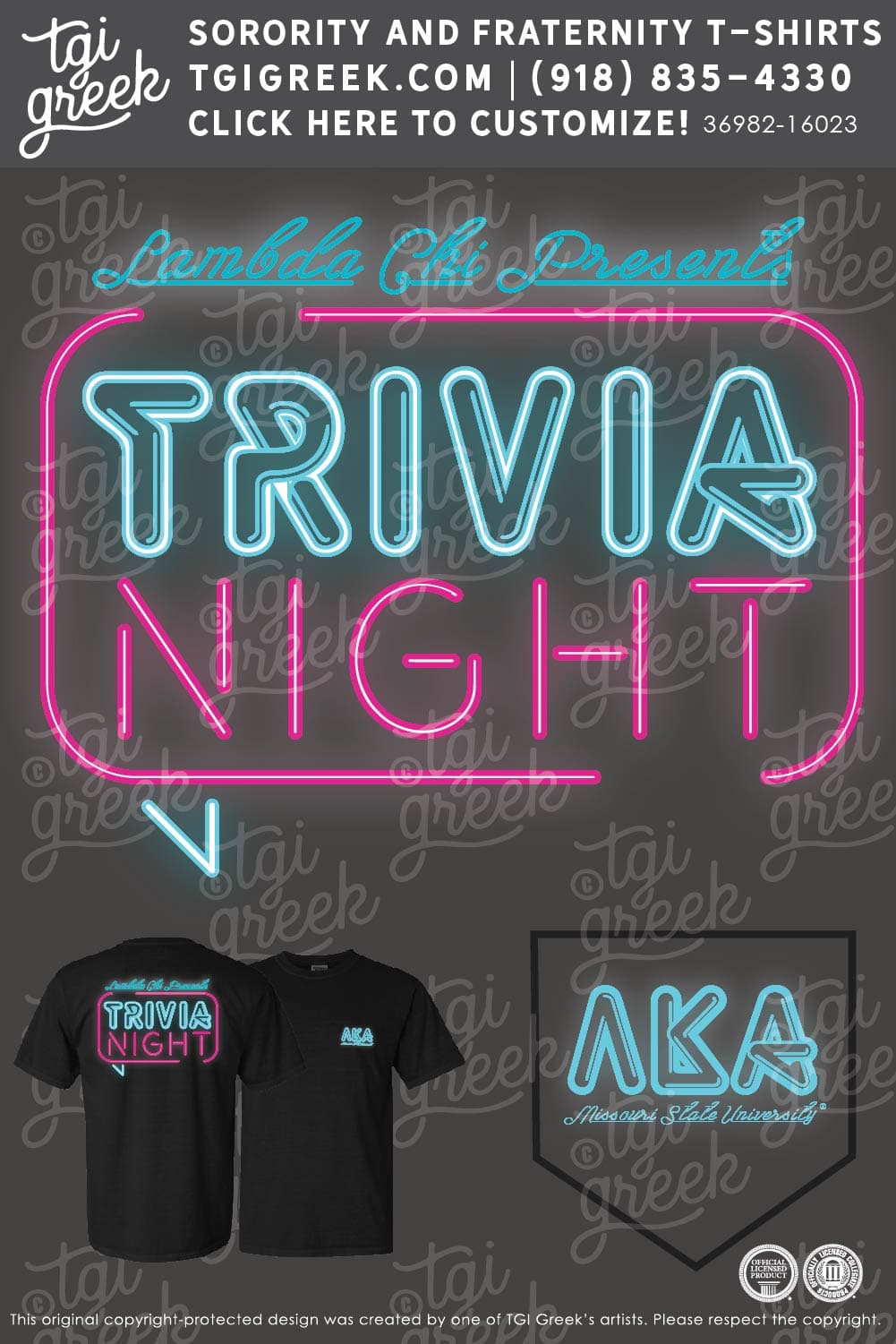 Lambda Chi Alpha – MOSU Trivia Night