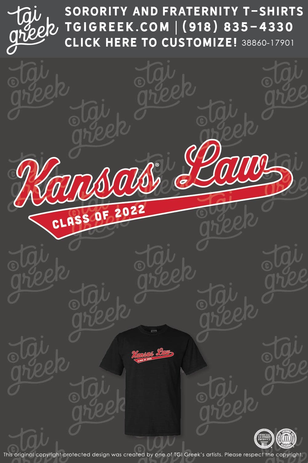 University of Kansas – School Of Law 22 Shirt