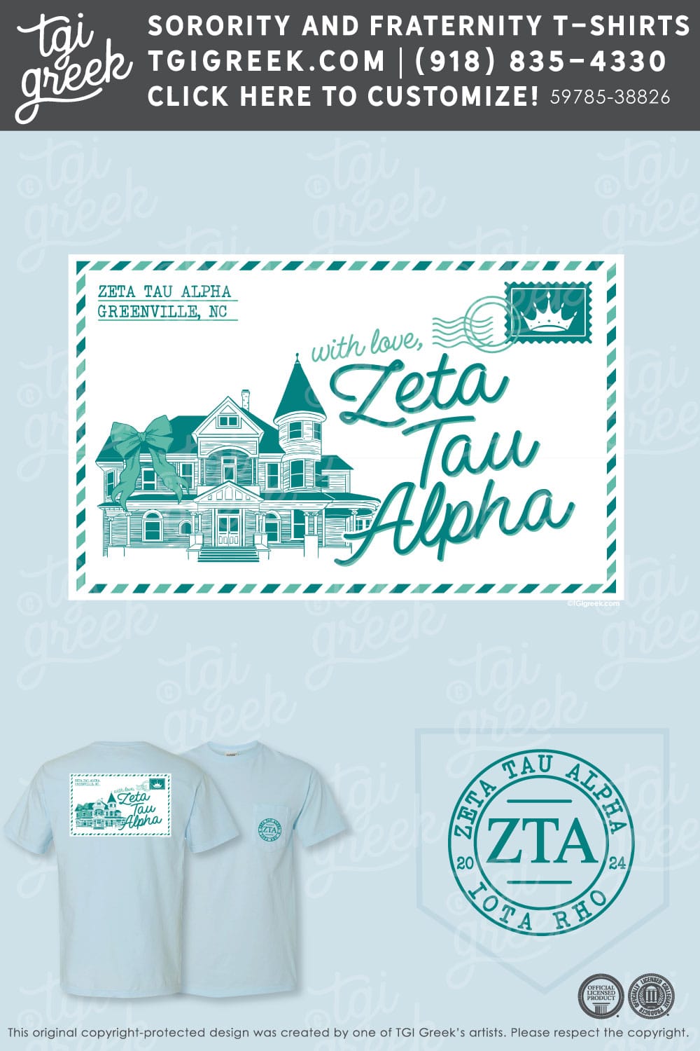 Zeta Tau Alpha – ECAU Cob Bid Day