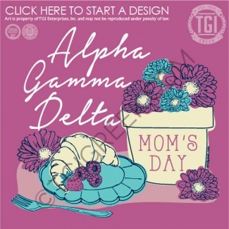 TGI-AGD Moms Day Flower Pot