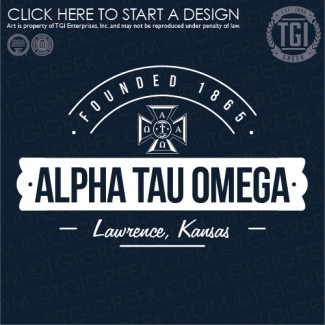 Alpha Tau Omega-KU PR Tees