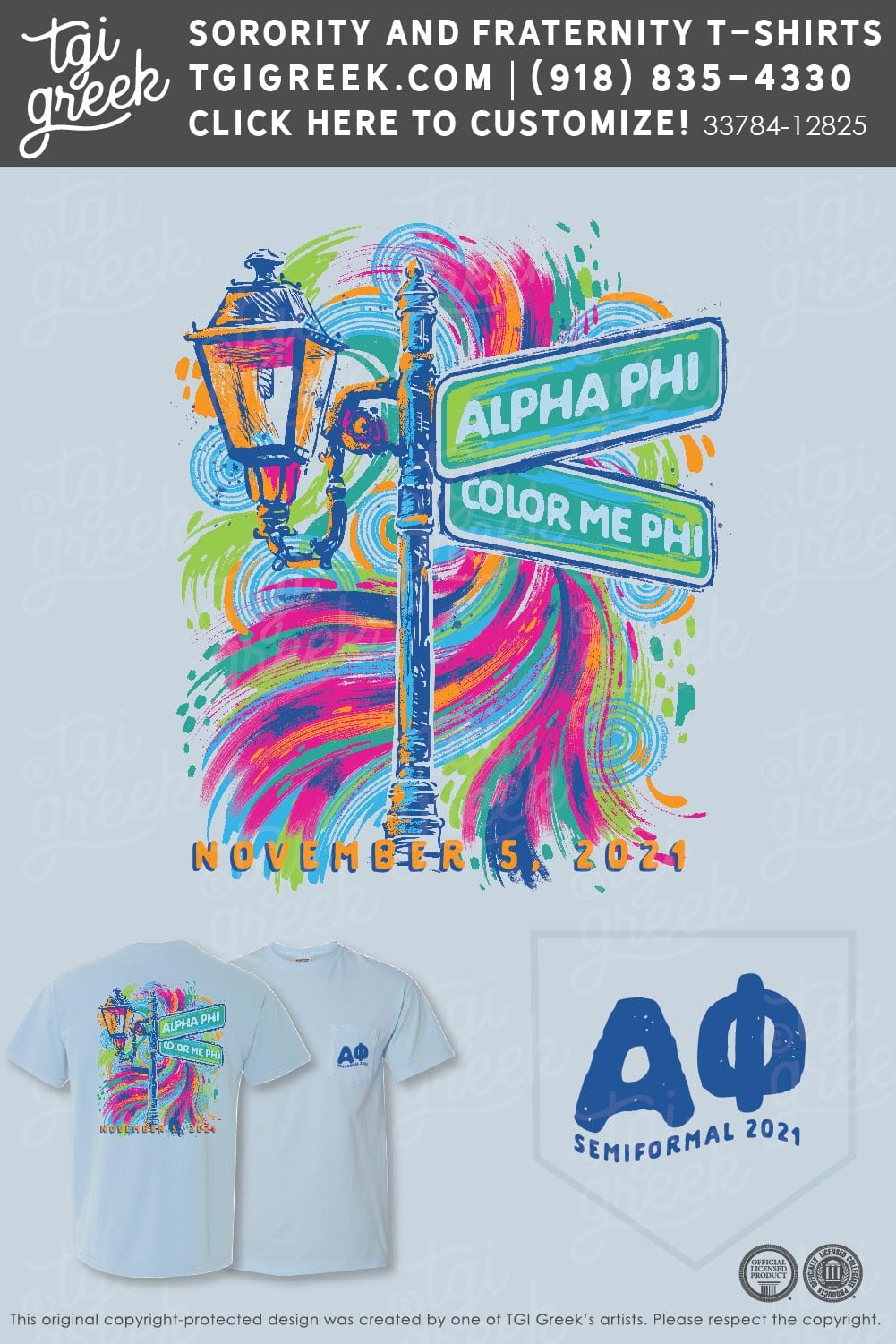 Alpha Phi – OU Color Me Phi