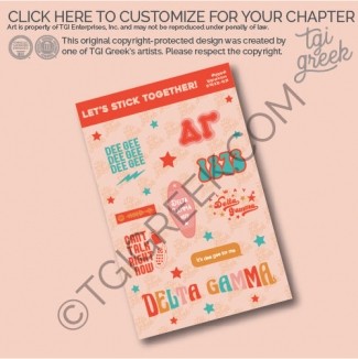 Delta Gamma – Sticker Sheet
