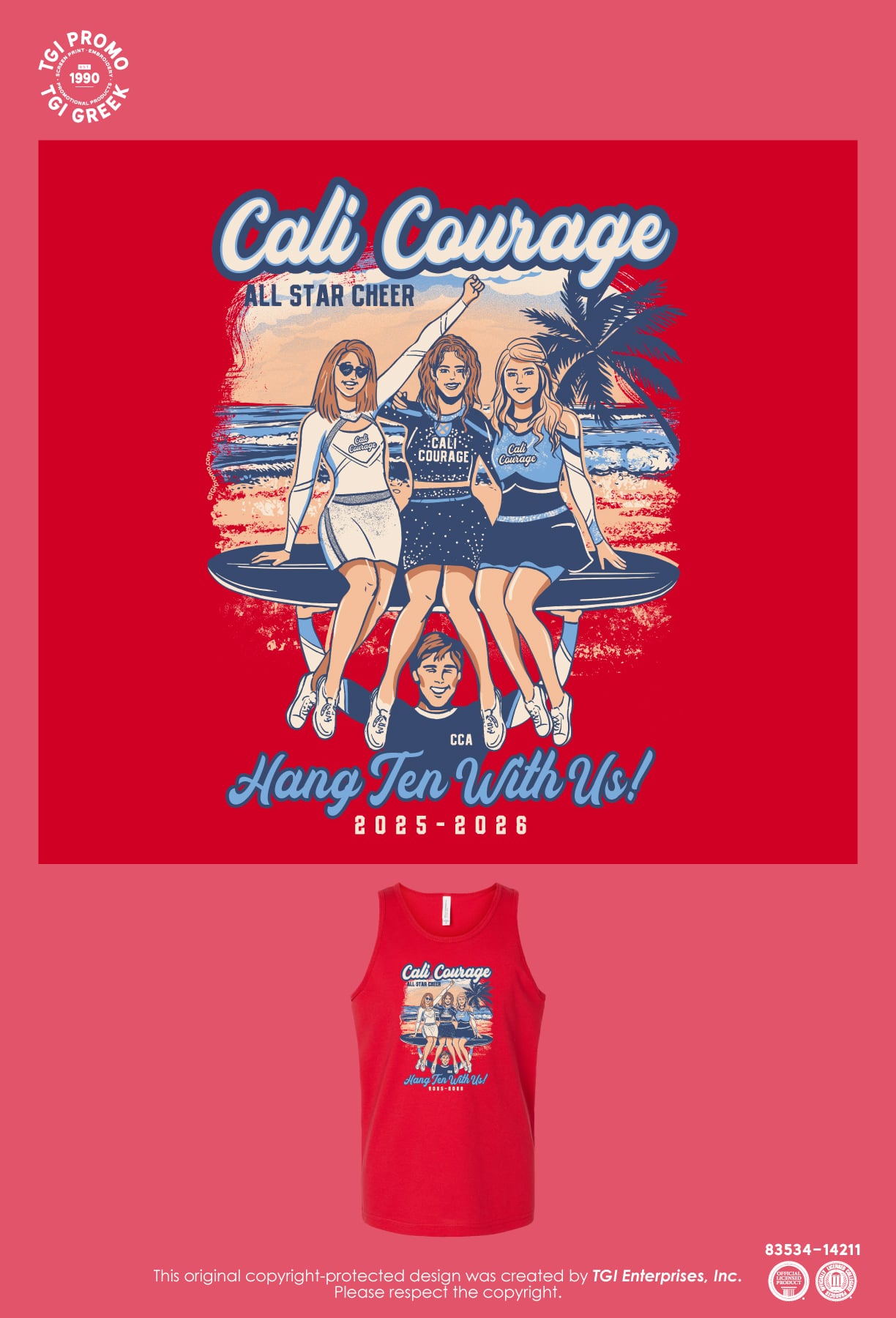 Cali Courage – Cali Surf Board