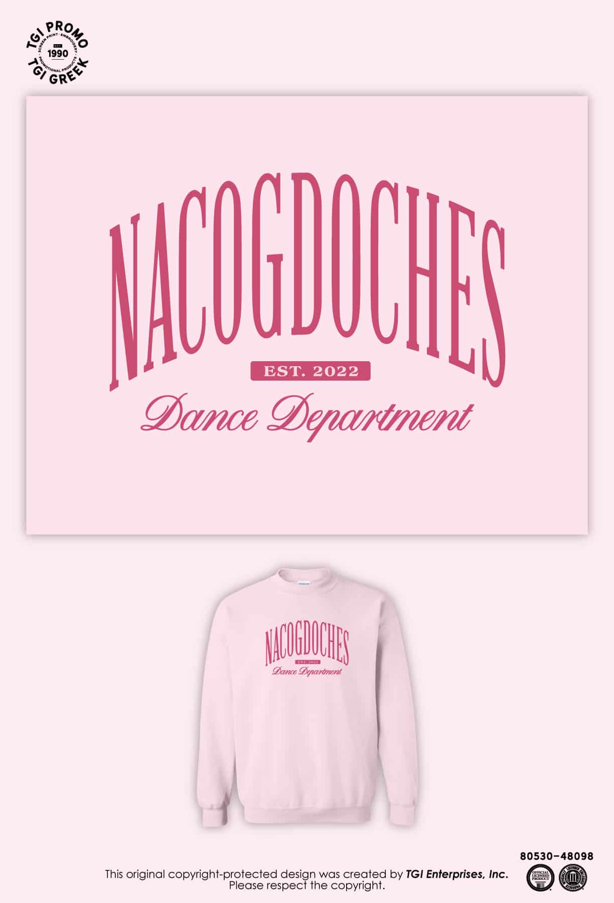 Nacogdoches Dance Department – Crewneck
