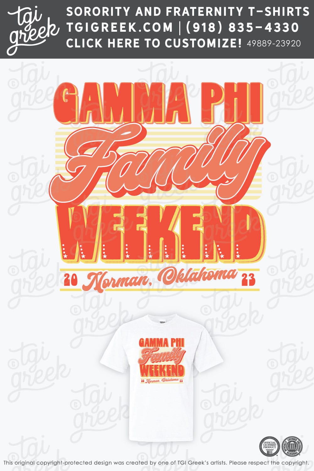 Gamma Phi Beta – OU Family Weekend