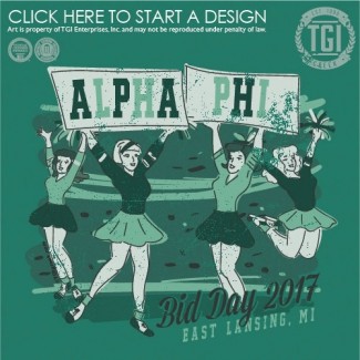 Alpha Phi-MSU Bid Day